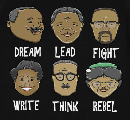 African American Activists Bodysuit