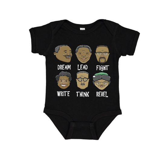 African American Activists Bodysuit